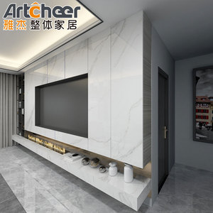 Tủ TV Có Lò Sưởi Kệ Tv Phòng Khách Tủ Lưu Trữ Cửa Và Kệ Trong Lò Sưởi Nhân Tạo - Product Image 2