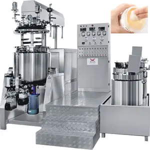 Diskon besar peralatan produksi kosmetik laboratorium vakum emulsifikasi Lab Mixer segenizer untuk sampo