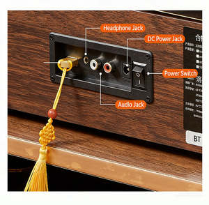 Hot Sale Multifunctional Turntable Record Player 5.3 <b>USB</b> FM Retro BT Record Player Radio Vintage Remote <b>Control</b> Home Audio Decor - Product Image 6