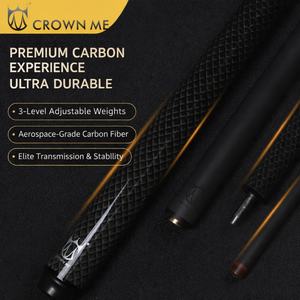 Queue de <span class=keywords><strong>billard</strong></span> professionnelle OEM 58 pouces en fibre de carbone aérospatiale à faible déviation Uni-Loc pour <span class=keywords><strong>billard</strong></span> américain 8 boules et 9 boules - Product Image 2