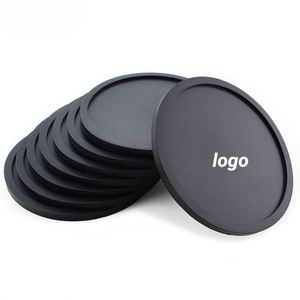 Posavasos de Silicona Redondos de 10 cm de Grosor, Aislantes del Calor, con Logotipo Personalizable, para Tazas de Té, Bebidas, Agua y Café, Venta al Por Mayor - Product Image 1