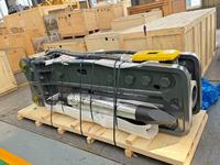 Marteau hydraulique pour excavatrice MONDE, durable, en acier traité thermiquement, avec burin