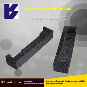 Matériau de rembourrage de protection d'angle en coton perlé EPE en forme de H pour la mousse de matériau d'emballage de petits appareils ménagers électroniques - Product Image 5