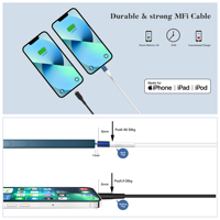 Câble de données USB type-c coloré personnalisé, câble de charge rapide TPE type-c