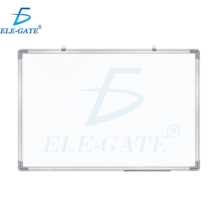 Tableau blanc magnétique ELE-GATE 35x50cm avec crochets de suspension, tableau blanc standard en métal - Product Image 1
