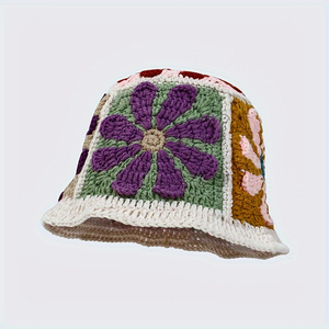 Sombrero <span class=keywords><strong>de</strong></span> Ganchillo Hecho a Mano, MOQ Bajo <span class=keywords><strong>para</strong></span> Pedidos al por Mayor, Personalización a partir <span class=keywords><strong>de</strong></span> Imagen, Fabricación Profesional <span class=keywords><strong>de</strong></span> Sombreros - Product Image 4