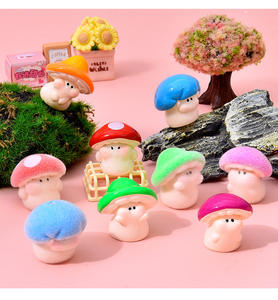 Figurine d'elfe champignon <span class=keywords><strong>de</strong></span> forêt mignonne, sac surprise tendance, accessoires <span class=keywords><strong>de</strong></span> bricolage, ornements <span class=keywords><strong>de</strong></span> bureau pour <span class=keywords><strong>maison</strong></span> <span class=keywords><strong>de</strong></span> poupée - Product Image 2