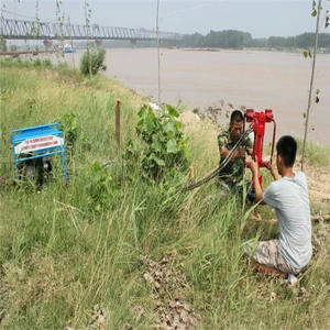 Hincadora de Pilotes Portátil HDZ-120 Utilizada para Ingeniería de Cimentaciones de Pilotes en Construcción e Ingeniería de Puentes - Product Image 6