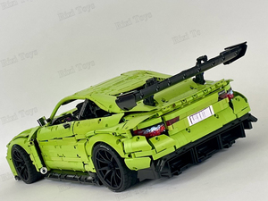 MOC-167189 MOC 3882 pièces 1:8 Modèle <span class=keywords><strong>de</strong></span> voiture <span class=keywords><strong>de</strong></span> sport célèbre Greenn Cars M4 GTS Briques <span class=keywords><strong>de</strong></span> construction DIY pour garçons Ensembles <span class=keywords><strong>de</strong></span> blocs <span class=keywords><strong>de</strong></span> construction - Product Image 2