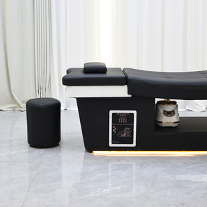 Lit <span class=keywords><strong>de</strong></span> <span class=keywords><strong>massage</strong></span> thaïlandais multifonctionnel avec cascade pour SPA capillaire et lavage <span class=keywords><strong>de</strong></span> cheveux en salon <span class=keywords><strong>de</strong></span> beauté - Product Image 2