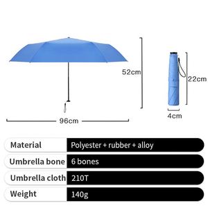 Promoción: Paraguas Ultraligero Plegable para Mujer, Regalo, Protección Solar, para Negocios - Product Image 2