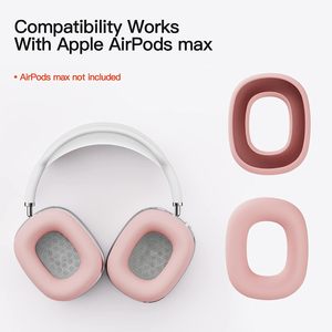 Fundas Protectoras de Silicona para Auriculares <span class=keywords><strong>Airpods</strong></span> Max, Funda de Silicona para Auriculares, Resistente al Sudor, Fácil de Lavar - Product Image 5
