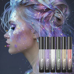 Máscara Brillante con Purpurina, Resistente al Agua, de Larga Duración, Colorida, para Fiestas de Navidad - Product Image 2