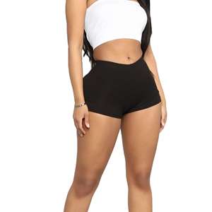 Short de Sport élastique taille haute pour femmes respirant entraînement butin ventre contrôle Sexy Yoga sans couture Fitness hanche levage - Product Image 1