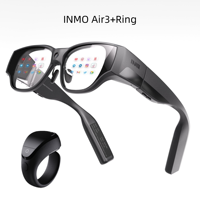 Gafas Inteligentes AR Verdaderamente Inalámbricas INMO AIR3, Visión a Color Dual, Resolución 1080p, Frecuencia de Actualización Alta de 120Hz, Transmisión desde PC