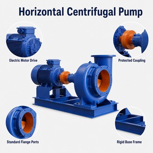 Bomba de Vórtice de Alto Flujo de 4500m3/h, Alta Presión, Acero Inoxidable, Gran Capacidad de Manejo de Sólidos y Elevación por Succión para Aplicaciones de Aguas Residuales - Product Image 4
