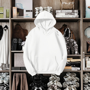 เสื้อฮู้ดดี้ผู้ชายคุณภาพสูง ผ้าฝ้าย 100% เนื้อหนานุ่ม ระบายอากาศได้ดี ไม่ยับง่าย สีพื้น ทอแบบถัก สำหรับฤดูใบไม้ผลิ แขนยาว - Product Image 3
