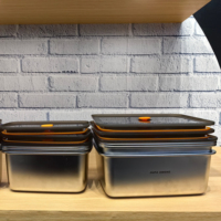 Nouvelle couverture hermétique en silicone pour récipient de four, boîte à lunch en acier inoxydable pour fruits et légumes, idéale pour le dîner