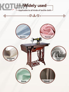 <span class=keywords><strong>Machine</strong></span> à <span class=keywords><strong>coudre</strong></span> manuelle à commande au pied avec fonction électrique - Product Image 3