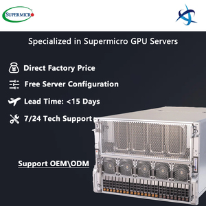 Supermicro như 8125gs tnhr <span class=keywords><strong>8U</strong></span> GPU Máy chủ hỗ trợ hgx H100 H200 8GPU với nvswitch 24 DIMM khe cắm H13 <span class=keywords><strong>8U</strong></span> hgx GPU máy chủ - Product Image 2