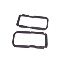 OEM ODM Personnalisé NR NBR EPDM FKM FVMQ Pièces d'étanchéité en caoutchouc Joint d'étanchéité en caoutchouc de silicone Anneau à œillet