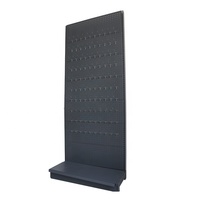 Support autoportant métallique perforé léger pour outils de jardinage, accessoires et outils à main suspendus