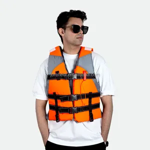 Good quality Fashionable fishing life vest basic adult swim vest float foam paddling surfing work vest