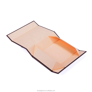 Large Rigid Folding Storage Paper Gift Box White Orange Pink Folded Box Black Folding Box for <strong>Flower</strong>, Chocolate, Gift, <strong>Sweets</strong> - Product Image 4