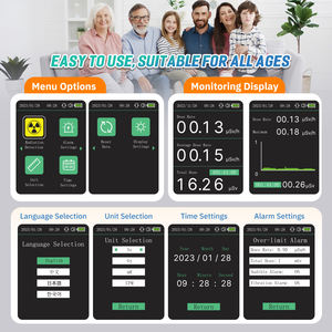 Monitor De Radiação Gama Do Dosímetro Pessoal X, medidor De Radiação Nuclear Do Dosímetro Gama Do Detector De Radiação De Raio X Portátil - Product Image 5