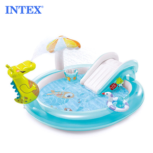 <span class=keywords><strong>Piscine</strong></span> gonflable pour enfants <span class=keywords><strong>INTEX</strong></span> 57165 Gator Play Center 201cmX170cmX84cm <span class=keywords><strong>Piscine</strong></span> de jeu de jardin <span class=keywords><strong>Toboggan</strong></span> pour enfants <span class=keywords><strong>Piscine</strong></span> de natation - Product Image 5