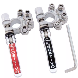 Brass mạ hoặc thiếc mạ nhôm đóng hộp phát hành nhanh chóng điều chỉnh ngắt kết nối đa liên kết pin thiết bị đầu cuối tích cực & tiêu cực - Product Image 2