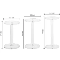 Présentoir en acrylique transparent pour montres de collection et présentoir à bijoux