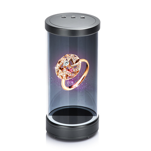 Caja de cilindro de holograma de escritorio de alta definición disponible en 5 ''/10,1''/21,5 ''a 86'', pantalla inteligente para promoción creativa - Product Image 2
