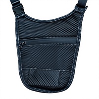 Petit sac tactique portable en gros, sac banane tactique, pochette passeport, porte-cartes, sac dissimulé