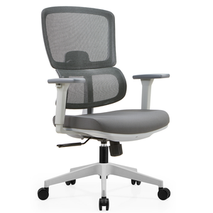 Vải trắng xoay bàn ghế Ergonomic điều hành văn phòng quản lý lưới thoải mái On-The-Go chỗ ngồi - Product Image 4