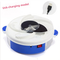 Piège à mouches portable rechargeable par USB pour pique-nique en plein air, camping et espace de loisirs en terrasse, gestion des nuisibles, prêt à être expédié en stock