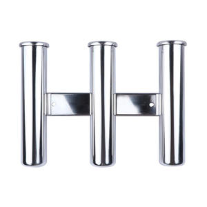 Adventure Boat Industry Three-Section Stainless Steel Windproof Marine Hardware Yacht Accessories-<b>Rod</b> Holder - Product Image 1