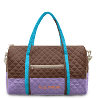 Sac de voyage matelassé Aegosexual Rainbow de grande taille, sac de week-end portable avec poches zippées, sac de sport pour le travail