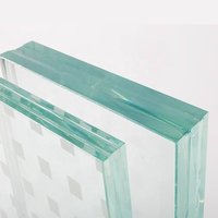 Verre de sécurité industriel composite trempé stratifié sandwich PVB à prix d'usine pour garde-corps d'escalier et décoration de mur-rideau