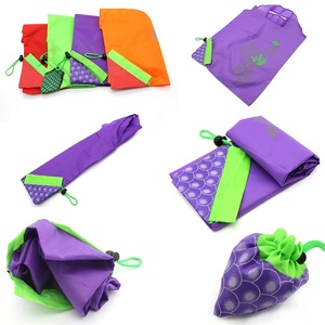 Usine du Vietnam personnalisé pliable réutilisable imprimés d'animaux couleur personnalisée sac à provisions en polyester écologique - Product Image 4