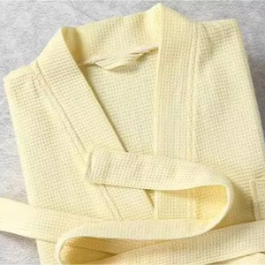 Accappatoio da Hotel a Doppio Strato con Tessitura a Nido d'Ape, Spesso, Unisex, per Coppie, Lungo in Spugna Super Assorbente - Product Image 3