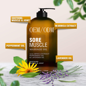 Etiqueta Privada con extracto <span class=keywords><strong>de</strong></span> árnica relajante calma el dolor en los músculos Aceite <span class=keywords><strong>de</strong></span> Masaje - Product Image 5
