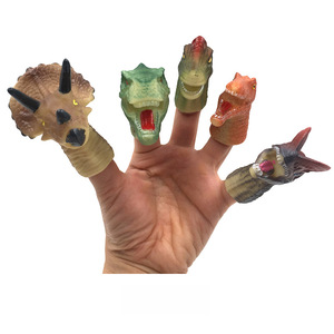 Hot Sale Walking Dinosaurier Puppe Walking Dinosaurier Puppen 1 Kopf 4 Fuß Simulation Dinosaurier <span class=keywords><strong>Finger</strong></span> Puppe Set - Product Image 6