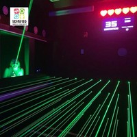 Jeux laser actifs pour parcs sportifs intérieurs et centres commerciaux - Labyrinthes LED pour salles d'évasion
