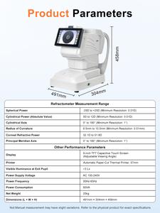 Autorrefrator Avançado Keratômetro ARK-DX Oftálmico Garante Confiança Diagnóstica com Resultados Altamente Repetíveis - Product Image 6