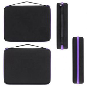 108 Essential Oils Carrying <b>Case</b> Holds 5ml 10ml 15ml Bottles <b>Hard</b> <b>Shell</b> Exterior EVA Essential Oils Storage Organizer Bag - Product Image 5