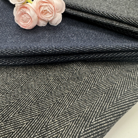 Tissu Tweed Viscose/Polyester 380 GSM de Haute Qualité et Confortable avec Tricot Jacquard REYONG SPANDEX pour Costumes, Pantalons, Garçons, Filles, Sacs