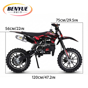 Minimoto de Alto Rendimiento de 49cc y 2 Tiempos, Cuadro Resistente, para Niños, Carreras al Aire Libre, 35-40km/h - Product Image 2