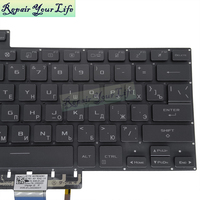 RU Russe RGB rétro-éclairé clavier d'ordinateur portable Pour Asus Zephyrus ROG 16 G16 GA503 15 GU603 M16 GU603ZW GU603ZX GU603ZM 0KNR0-281LUS00