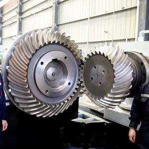 Ingranaggio Elicoidale Forgiato di Alta Qualità KOMANSK Henan, Accessori per Frantumatore Riduttore, Ingranaggio Conico a Spirale di Grande Diametro - Product Image 2